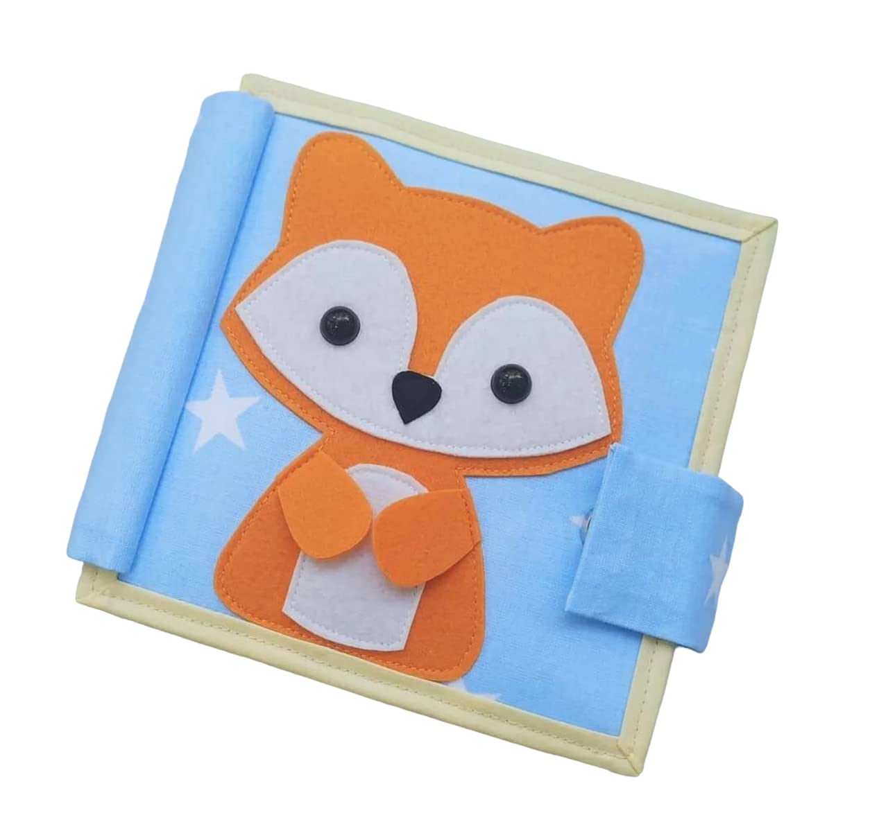 Fox Quiet Baby Book with Felt Animals Finger Puppets