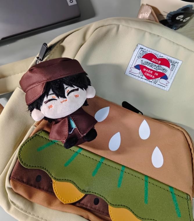 KILA MILA Anime Plush Doll Dazai Osamu Mini Pendant Keychain