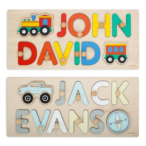 Personalized Wooden Name Puzzle for Baby