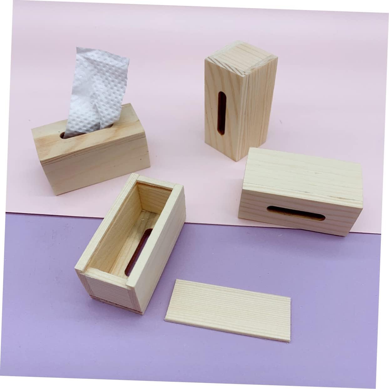 Miniature Tissue Box Toy Handmade Decor for Kids 1