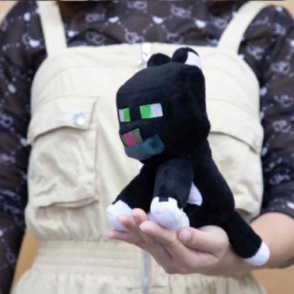 ZEKLZD Black Cat Plush Toy 73 Soft Comfortable