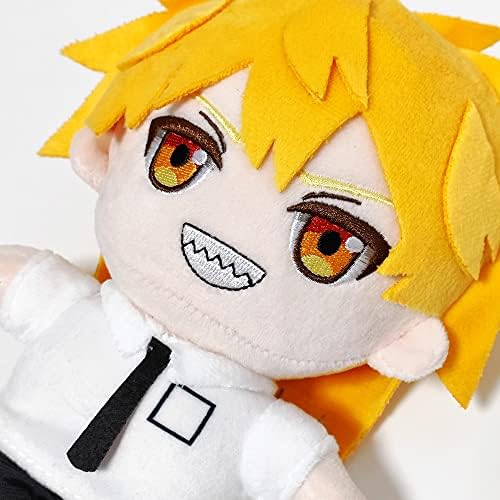 Yellow Hair Boy Plush Toy Anime Figure Soft Doll Pillow