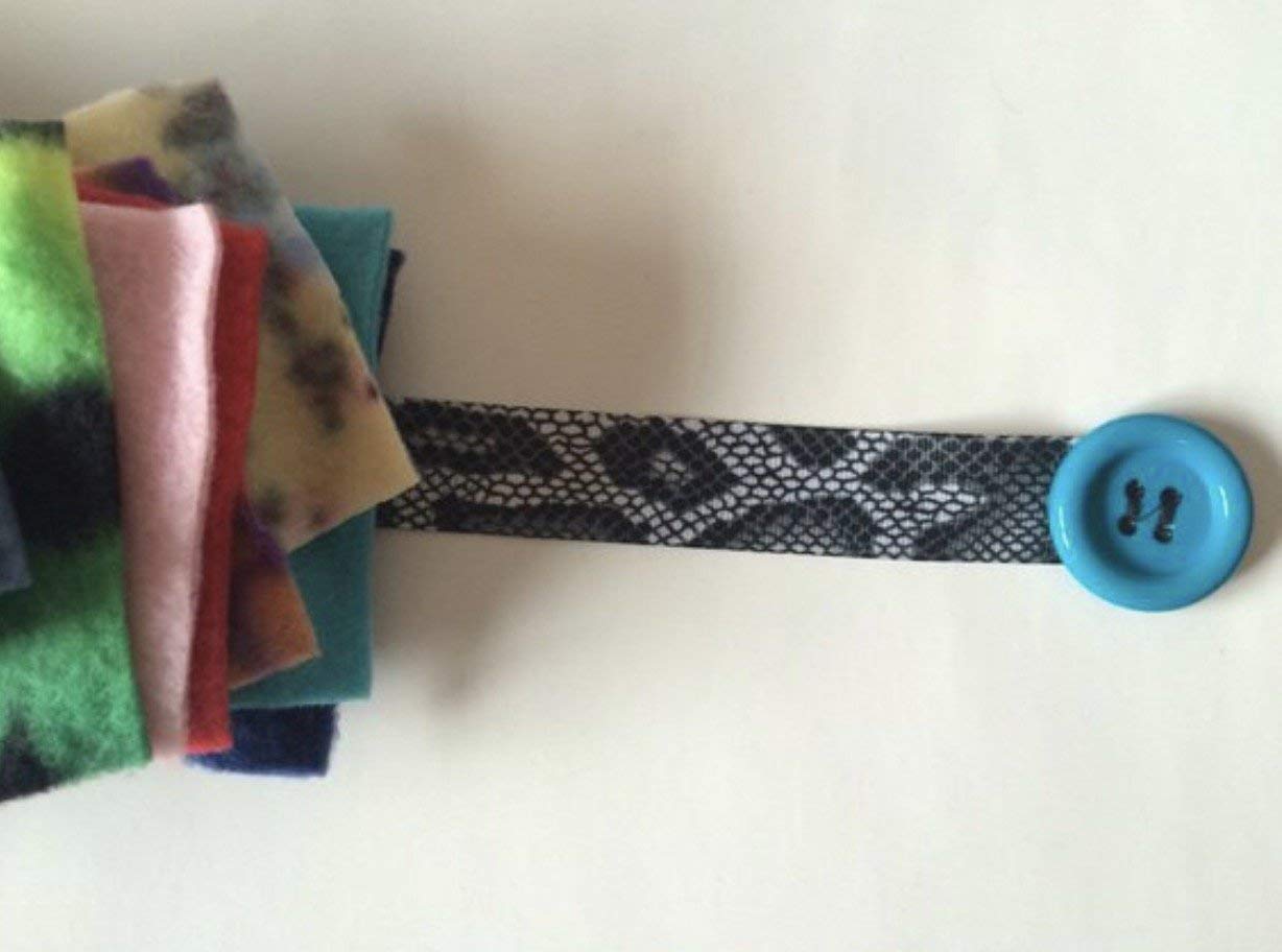Aunt Sandys Button Snake for Fine Motor Skills