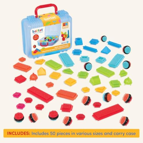 Battat Bristle Blocks STEM Building Toy 50 pcs