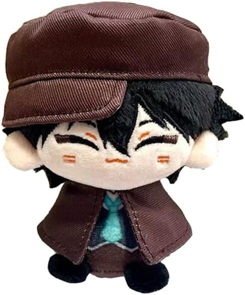 KILA MILA Anime Plush Doll Dazai Osamu Mini Pendant Keychain