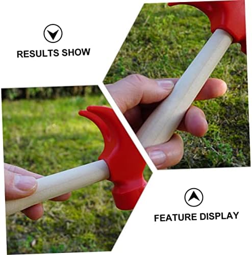 Toddmomy Wooden Hammer 3pcs DIY Plaything Set