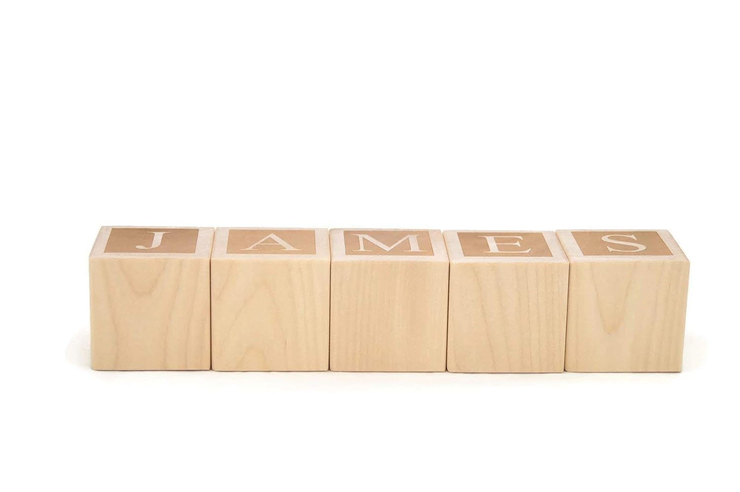 Letter Baby Blocks - Personalized Name Blocks by Little Wooden Wonders