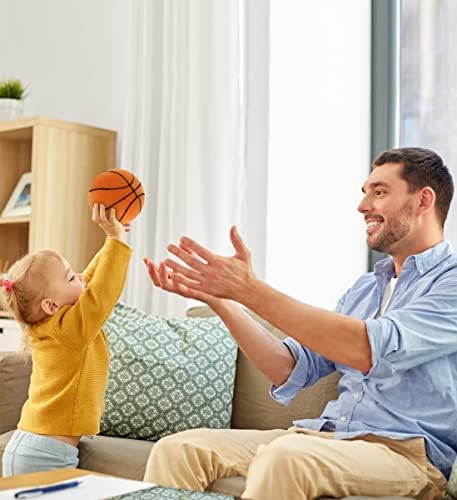 DolliBu Small Stuffed Basketball Plush - 3 Inches