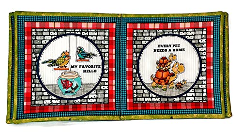 Rescued and Loved Soft Cloth Book for Baby 1