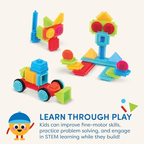 Battat Bristle Blocks STEM Building Toy 50 pcs