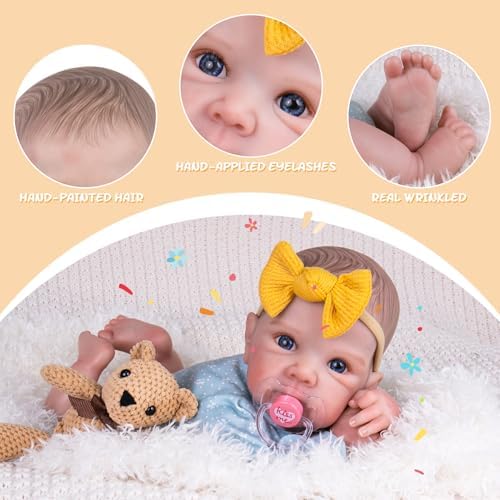 Aori Reborn Baby Doll Girl 20 Inch Realistic Handmade