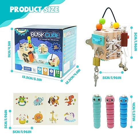 Ark Miido 15-in-1 Busy Cube for Kids