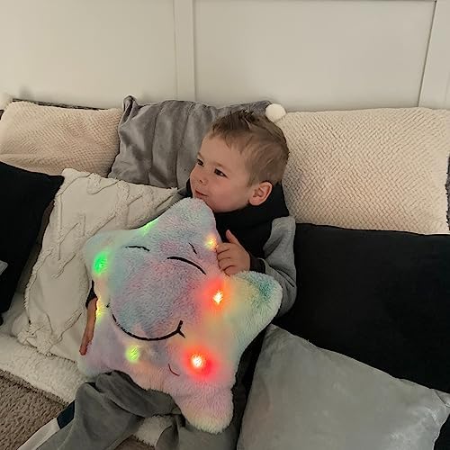 LoveHugs Musical Star Plush Light Up Toy for Newborn Autism