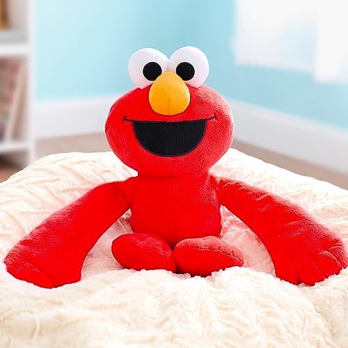 Sesame Street Monster Hugs Elmo Weighted Plush