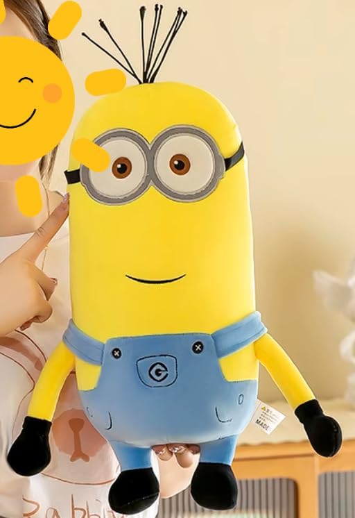 Yellow Plush Toy - Cute Cartoon Stuffed Plush Figure