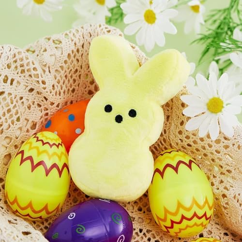 Easter Bunny Plush Set 6Pcs Cute Stuffed Animal Toys