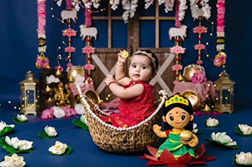 MODI TOYS Laxmi Devi 11 Inch Mantra Singing Plush Toy 1