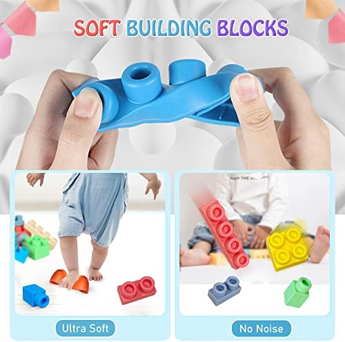 Soft Building Blocks for Toddler 20 PCS Large Stacking Blocks