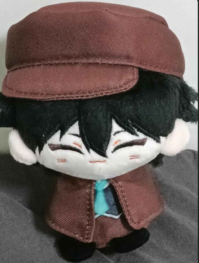KILA MILA Anime Plush Doll Dazai Osamu Mini Pendant Keychain