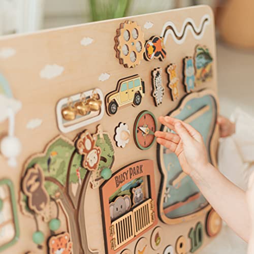 Custom Busy Board for Baby Girl with Name