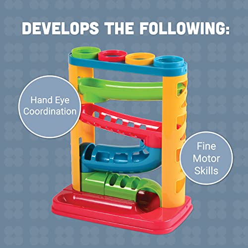 Constructive Playthings Pound a Ball Game Toy Hammer 6-Piece 1