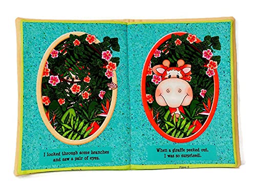 Handmade Jungle Home Soft Cloth Books for Babies