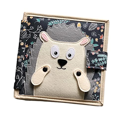 Quiet Baby Felt Book with Numbers Shapes Colors