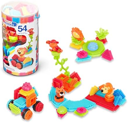 Battat Bristle Blocks Jungle Adventure 54 Pcs