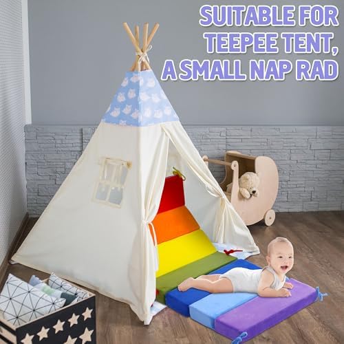 ROYALAY Rainbow Cushion Play Set for Climbing Arch