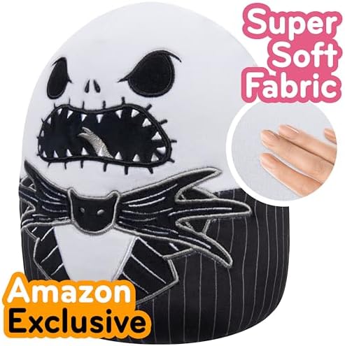 Squishmallows 8-Inch Jack Skellington Plush