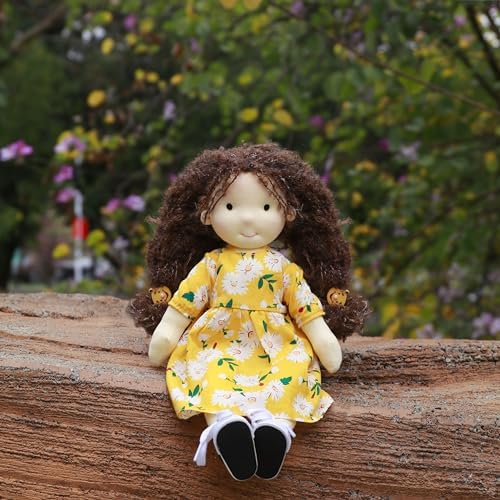 BlissfulPixie Handmade Waldorf Doll - Dagmar 12