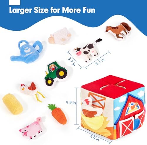 Hahaland Baby Surprise Toy Box 6-12 Months 13 PCS