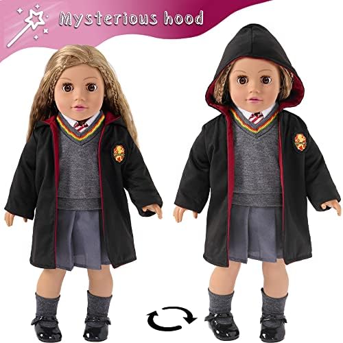 18 Inch School Uniform Costume Set for Girls No Doll