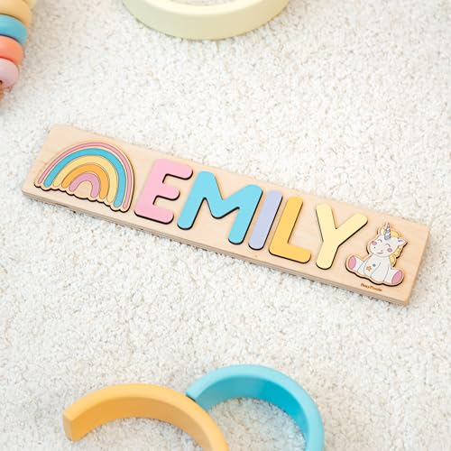 Personalized Wooden Name Puzzle for Baby