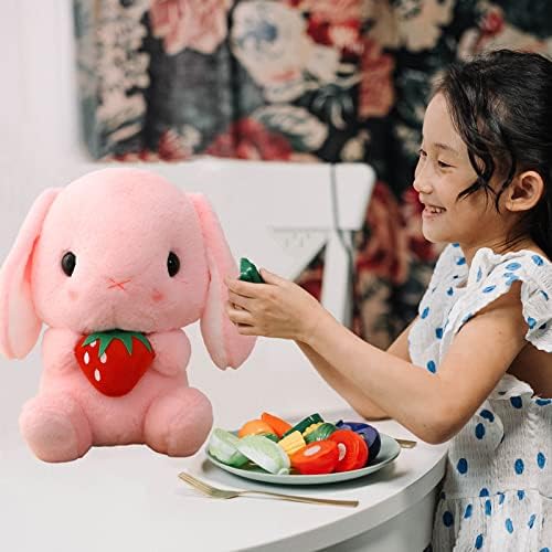 HOUPU Soft Toy - Pink Strawberry Bunny 86in