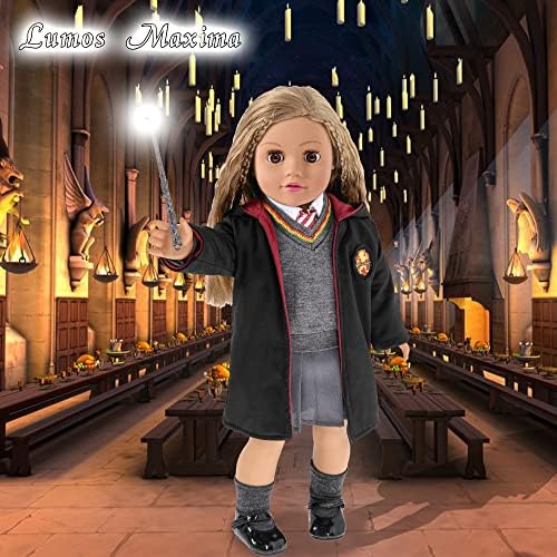 18 Inch School Uniform Costume Set for Girls No Doll
