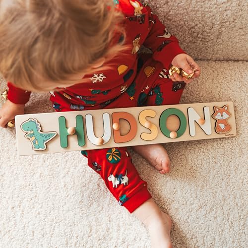 Personalized Wooden Name Puzzle For 1 Year Olds