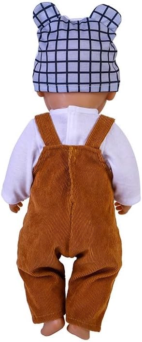 Fervorral Reborn Baby Doll 3-Piece Clothes Set 1