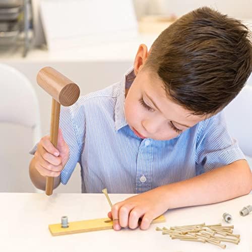 Wooden Mallet Hammering Toy for Kids