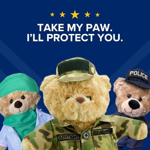 ZZZ Bears Airman Sleeptight Teddy Bear with Storybook