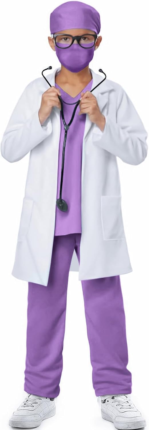 TOGROP Doctor Costume for Kids 3-12 Years 1