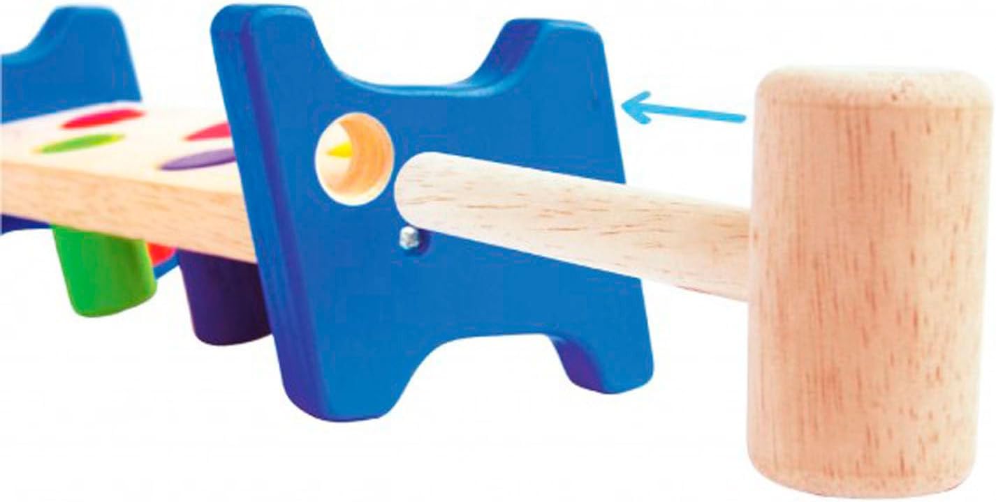 Wonderworld Hammer Bench - Visual Skills Development Toy for Kids