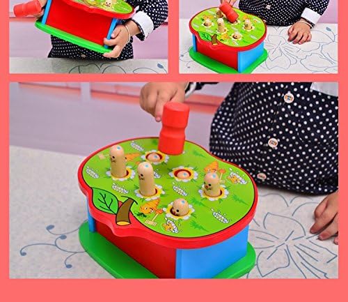 Heo Deluxe Pounding Bench Wooden Toy with Mallet