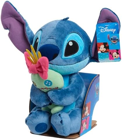 Disney Classics Lil Friends Stitch Plush Toy Ages 2 Up
