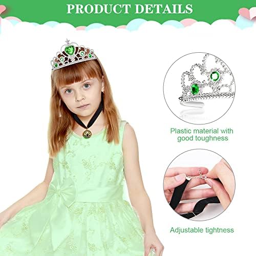 Vicloon Princess Dress Up Set 2PCS Crown and Wand for Kids