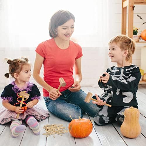 Wooden Mallet Hammering Toy for Kids
