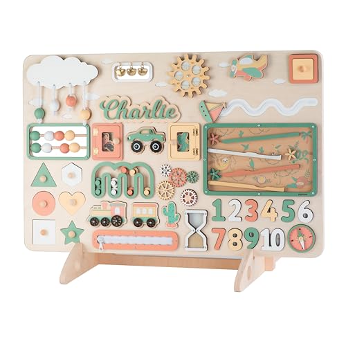 Busy Puzzle Personalized Busy Board for 2 Year Old
