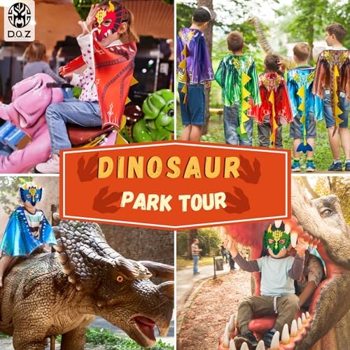 DQZ Dinosaur Wings Costume for Kids 4Yrs Birthday Party