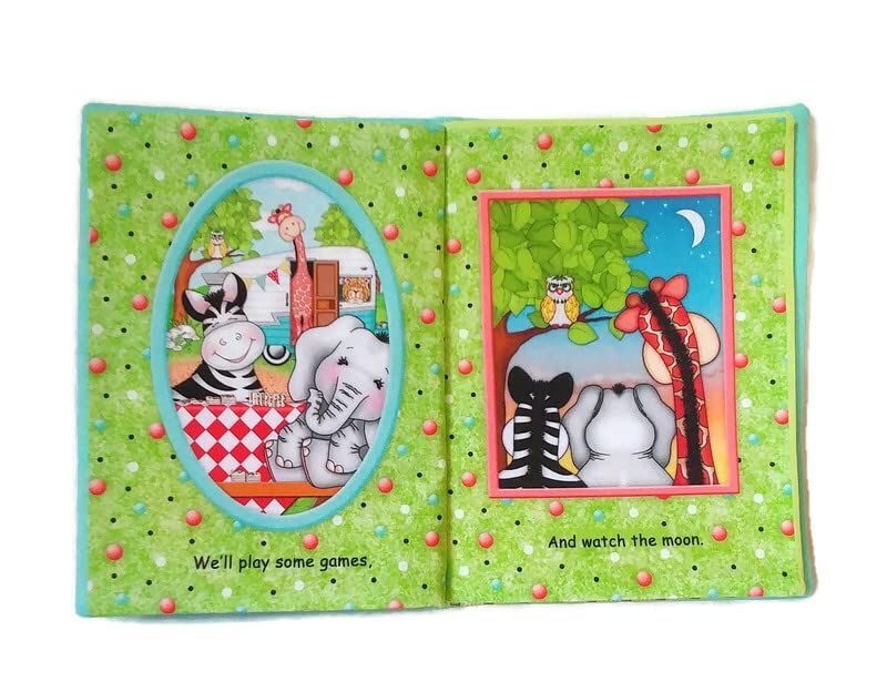 Lets Go Camping Cloth Book for Kids