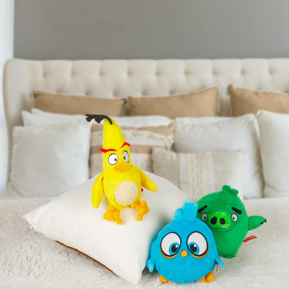 Blue Bird Jake Anger Plush Doll - 8 Inch Collectible Stuffed Toy